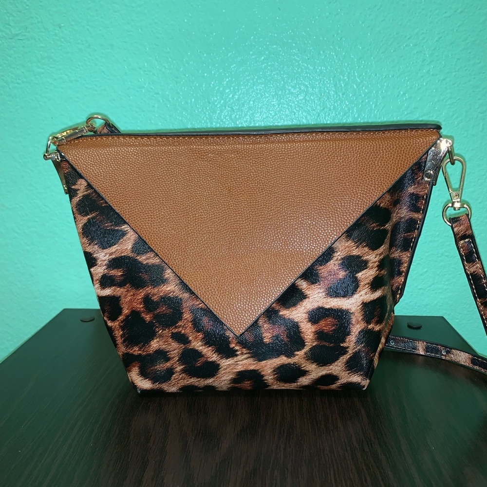 Leopard Print Purse